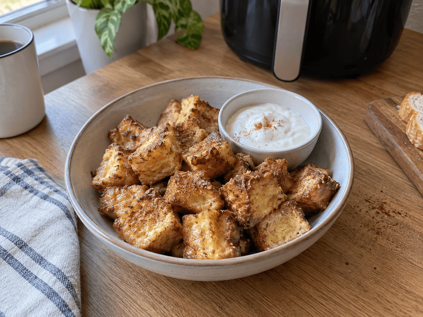 Air Fryer French Toast Bites